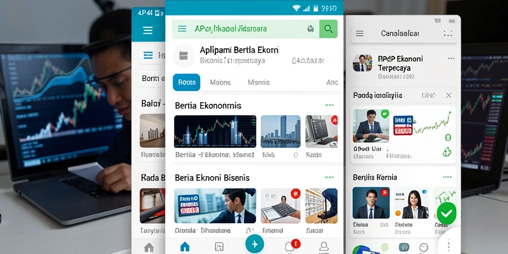 Antarmuka pengguna 4P4P yang intuitif dan informatif.